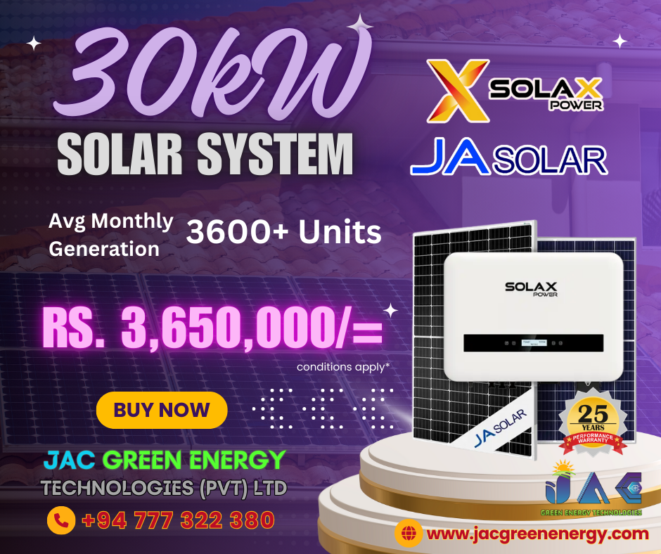 JAC 30kW On-Grid Solar System
