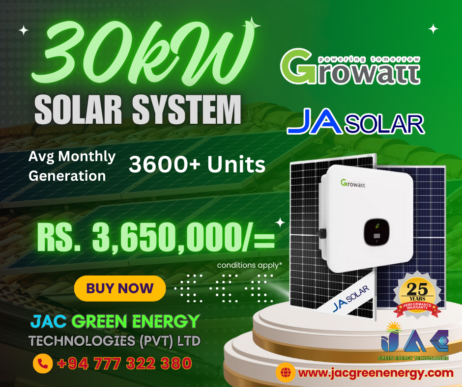 JAC 30kW On-Grid Solar System