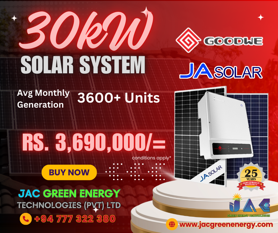 JAC 30kW On-Grid Solar System