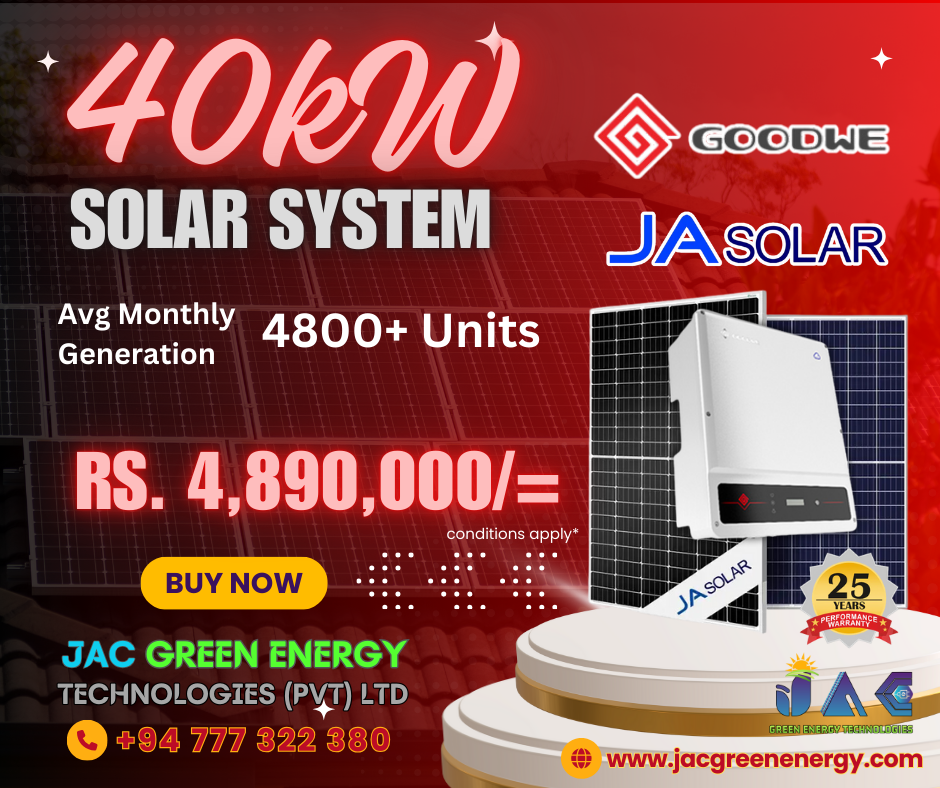 JAC 40kW On-Grid Solar System