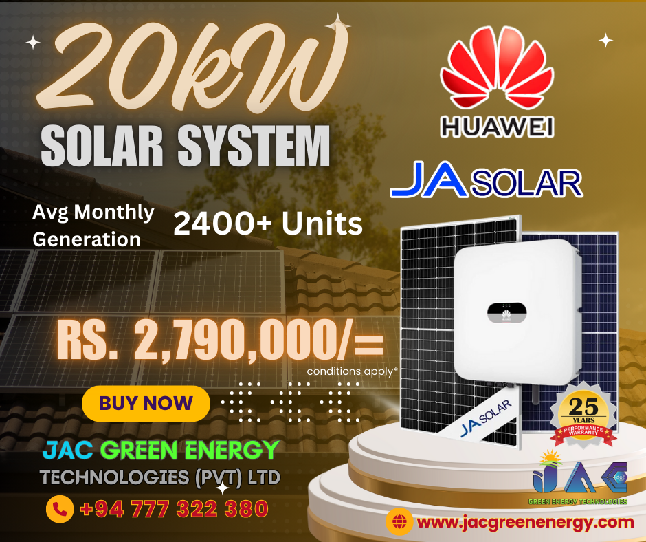 JAC 20kW On-Grid Solar System