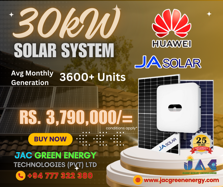 JAC 30kW On-Grid Solar System