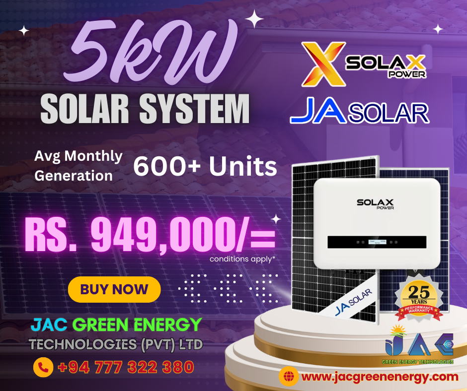 JAC 05kW On-Grid Solar System