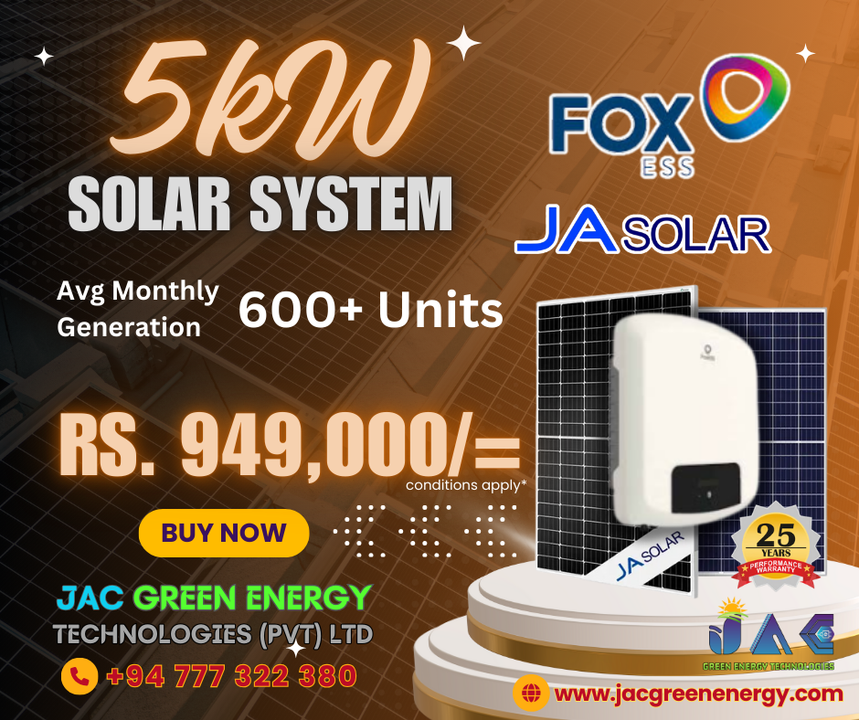 JAC 05kW On-Grid Solar System