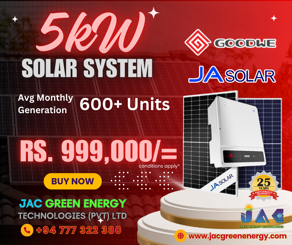 JAC 05kW On-Grid Solar System