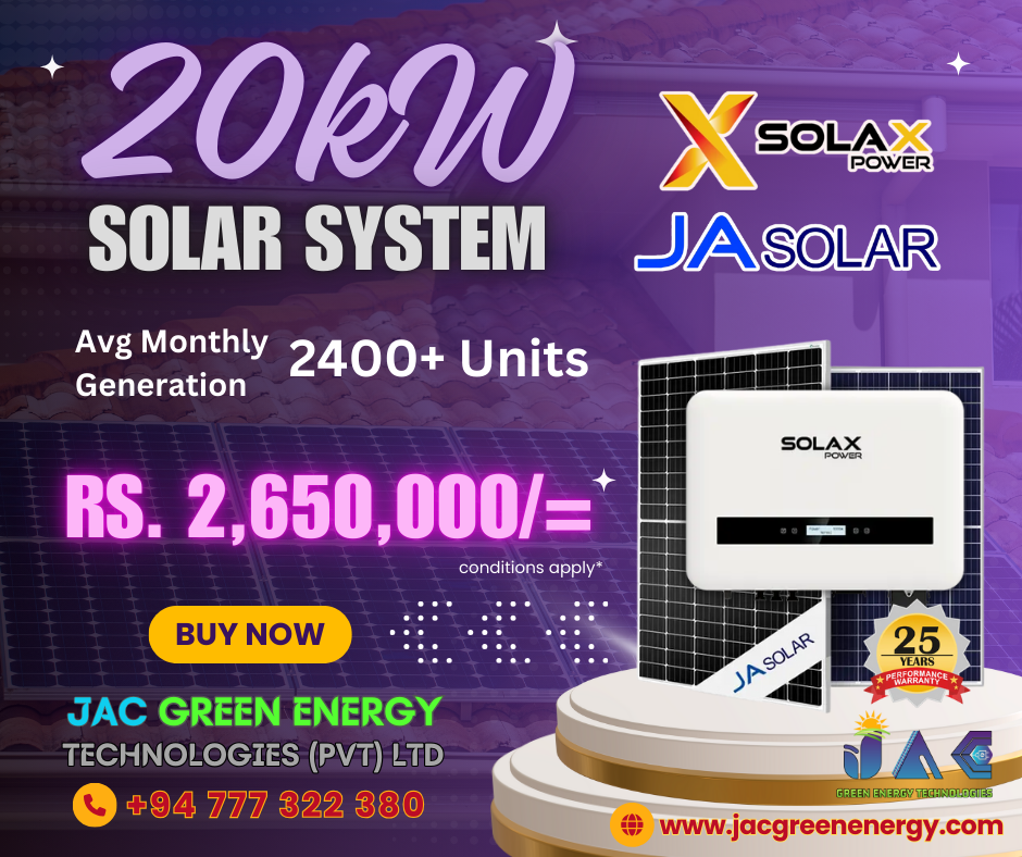 JAC 20kW On-Grid Solar System