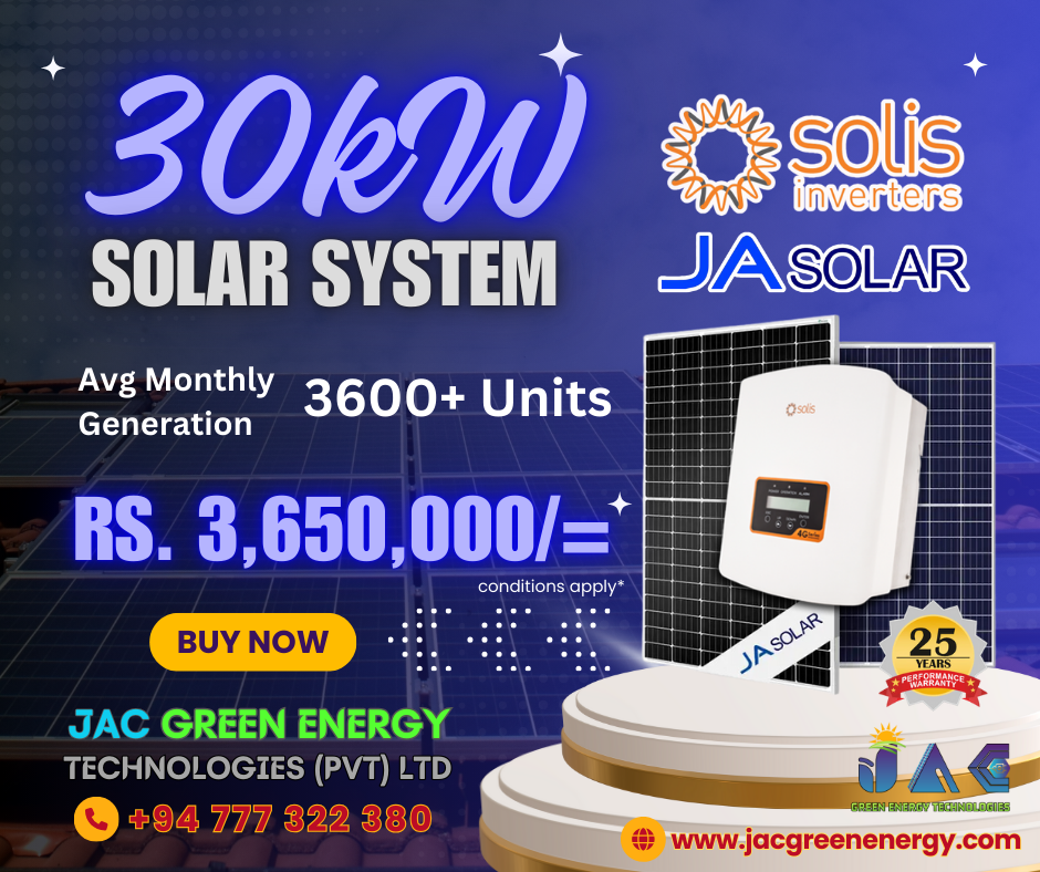 JAC 30kW On-Grid Solar System